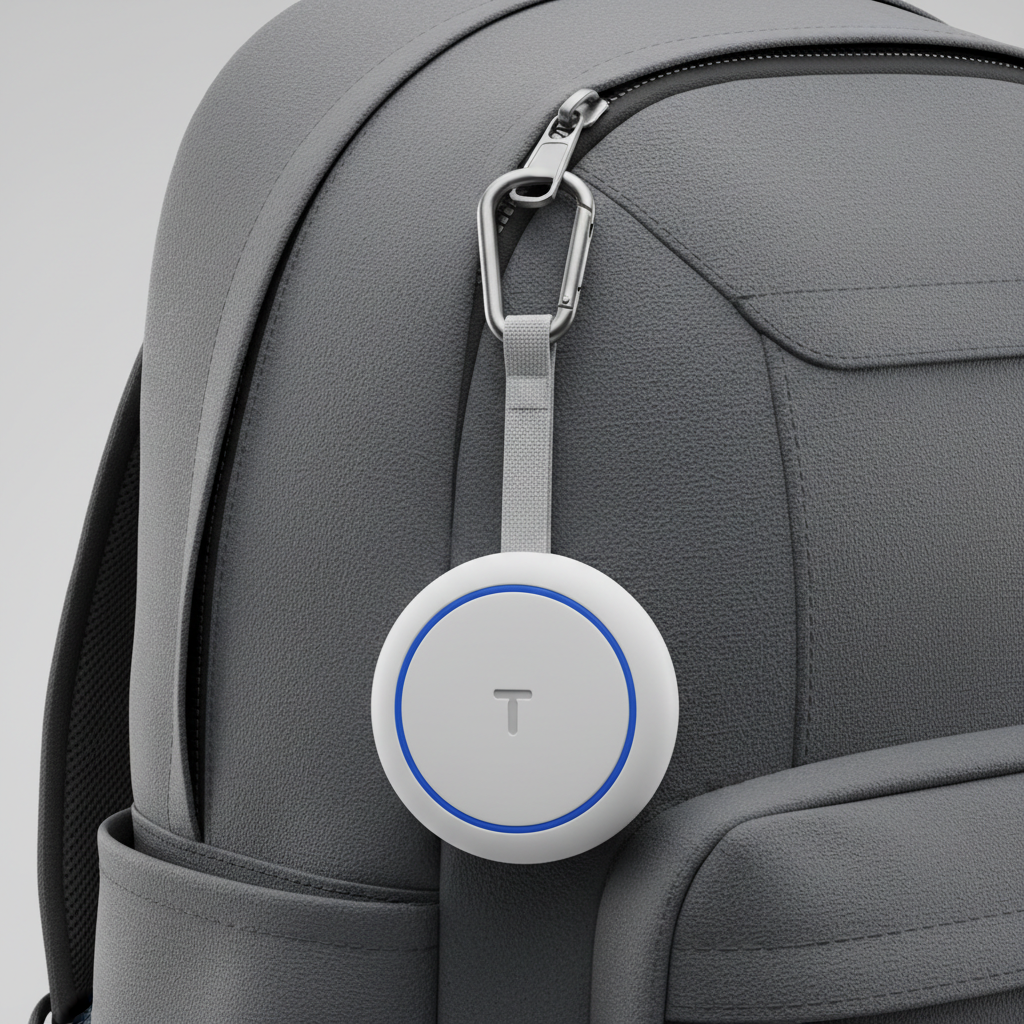 ifoundit tracker on backpack